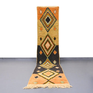 Vintage Runner Moroccan Rug 2.4 x 11.8 feet / 75 x 360 cm - Ettilux Home